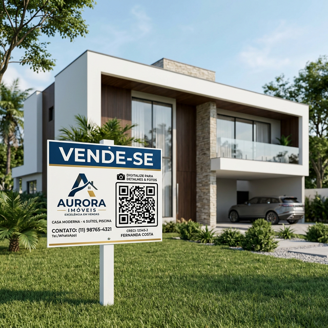 Placa Imobiliária